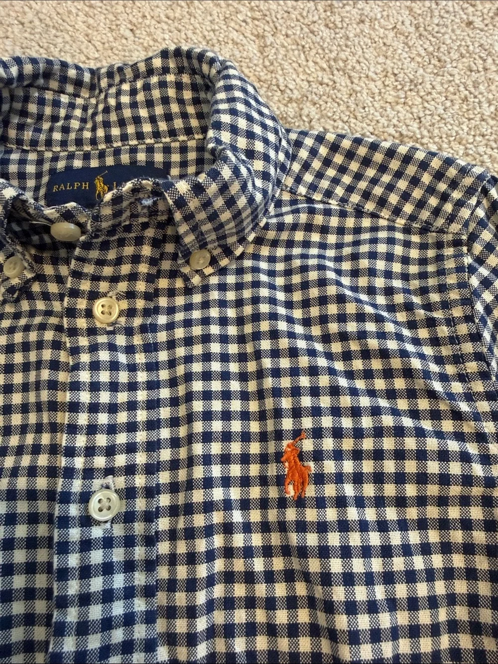 Ralph Lauren and Janie and Jack bundle button down shirts size 4